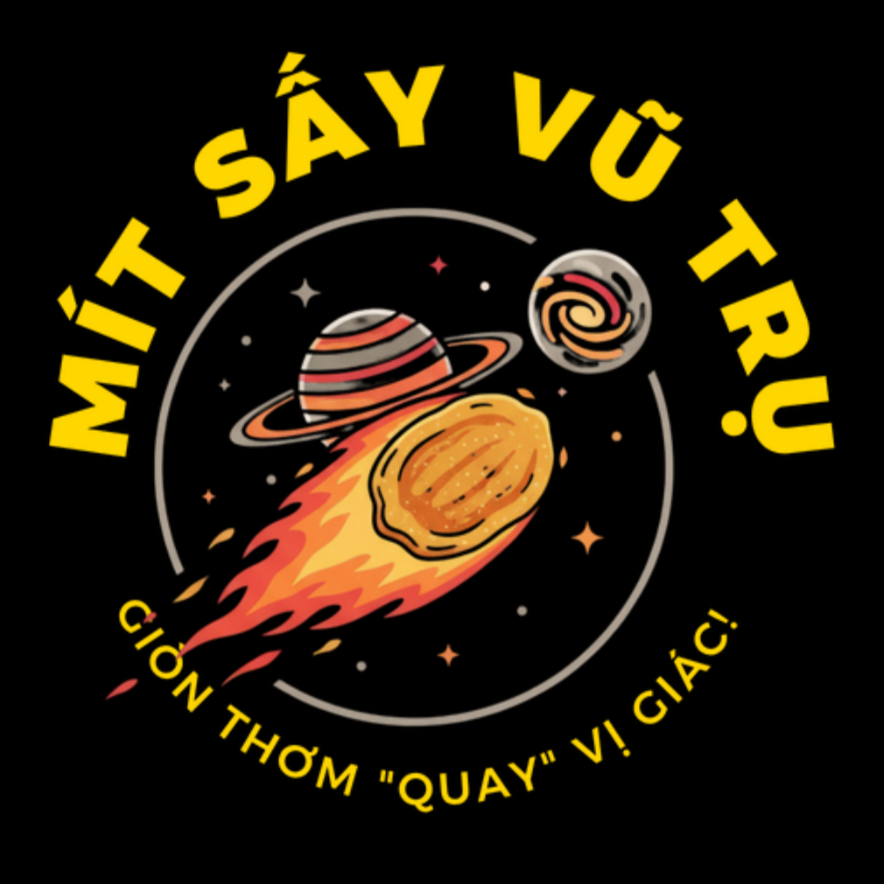 Logo Mít Sấy Vũ Trụ